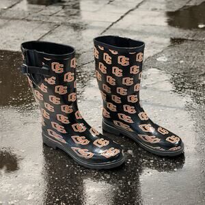 Campus Gear -Oregon State Beavers Women’s 10 Rubber Rain Boots College OSU- NCAA